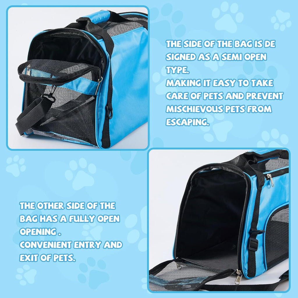 4 Pcs Cat Carrier Soft Pet Carrying Bag for Cat Under 13lbs