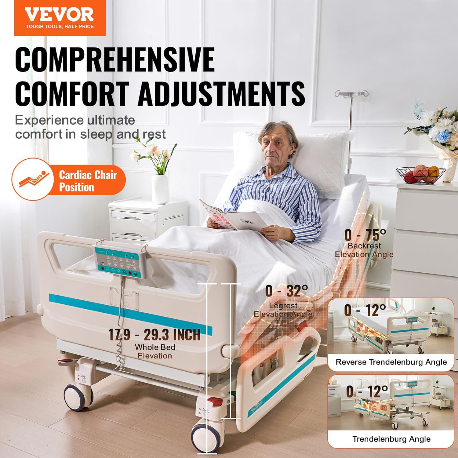 Electric Hospital Bed