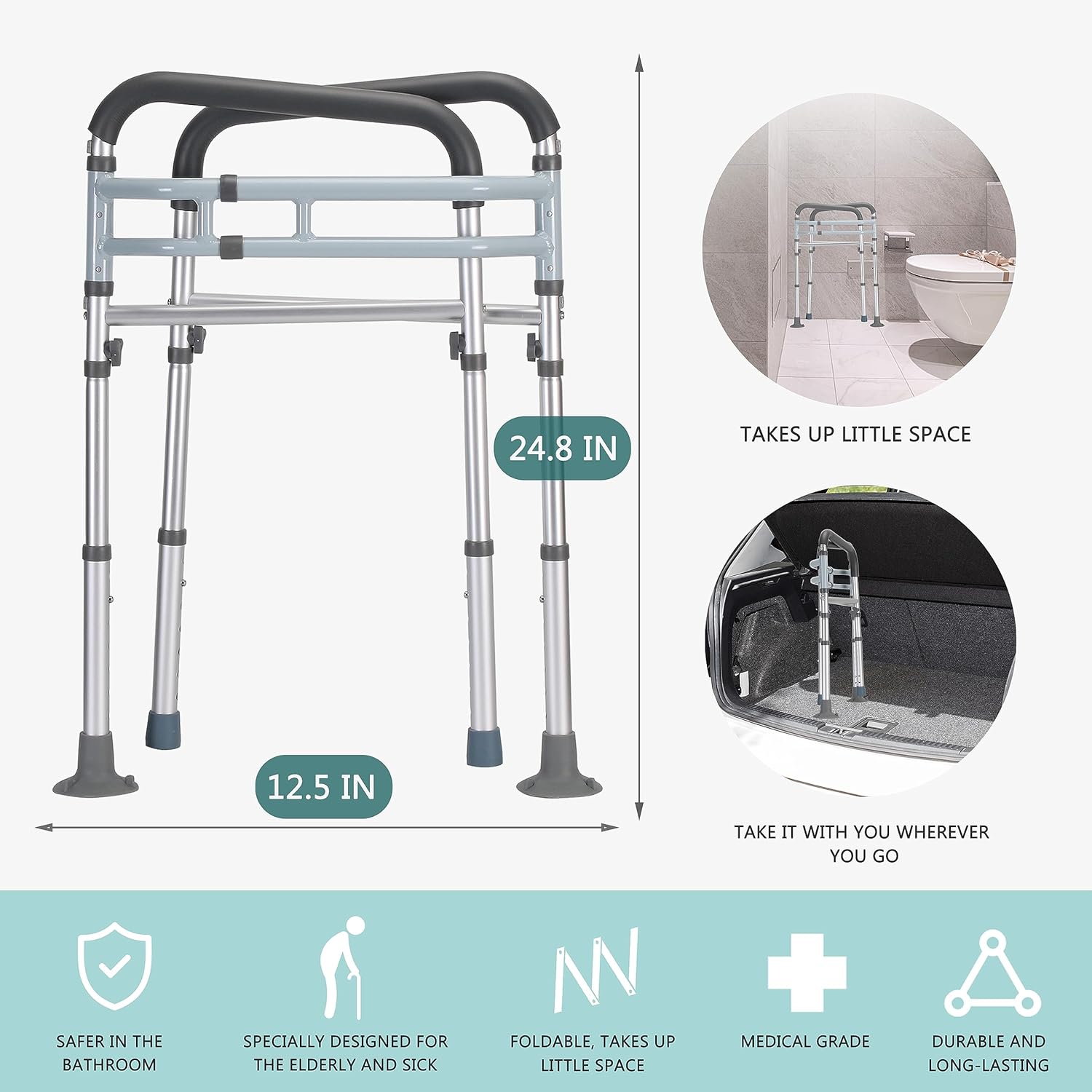 Eligible Toilet Safety Rails