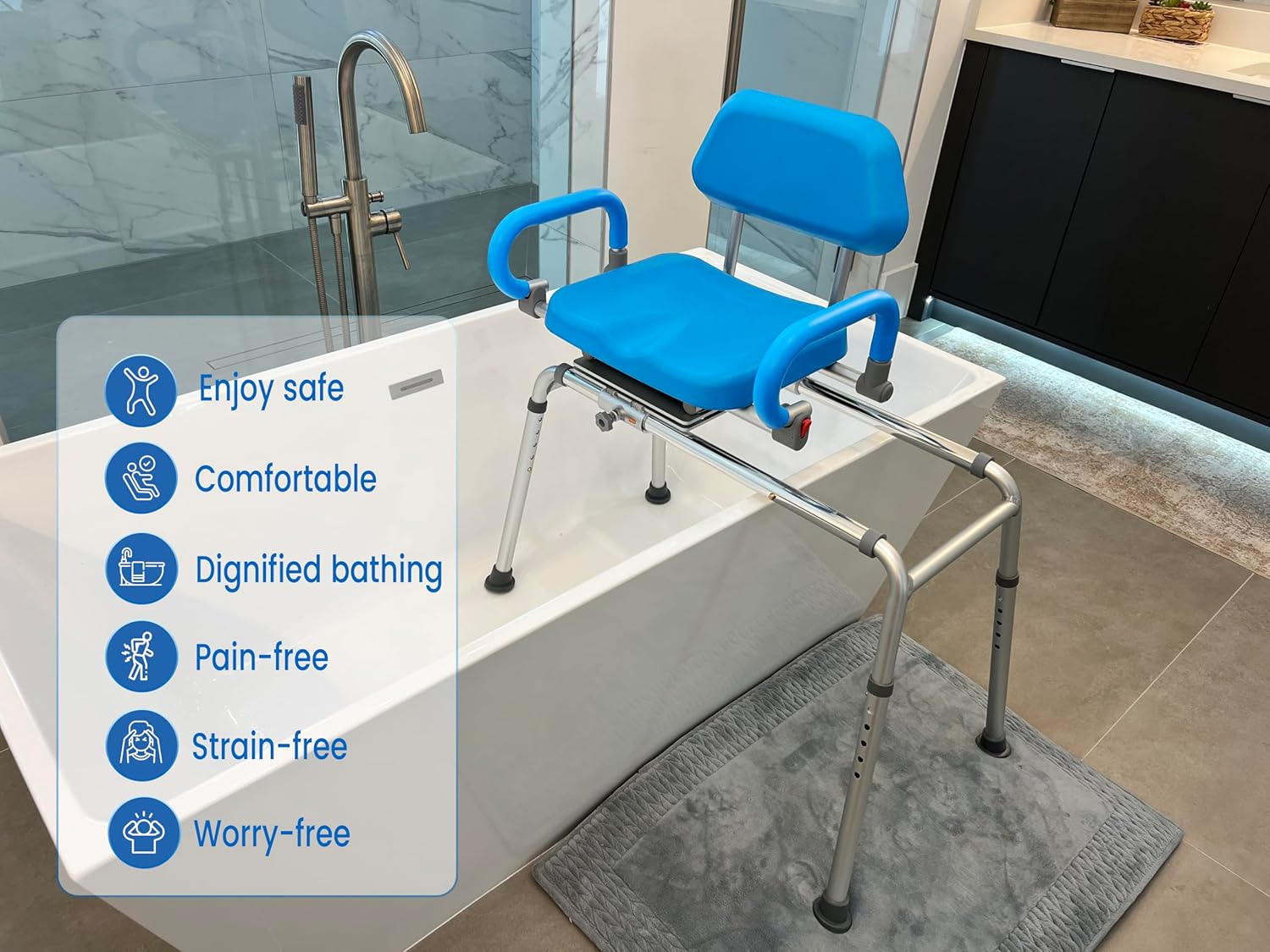 Sliding Shower Chair