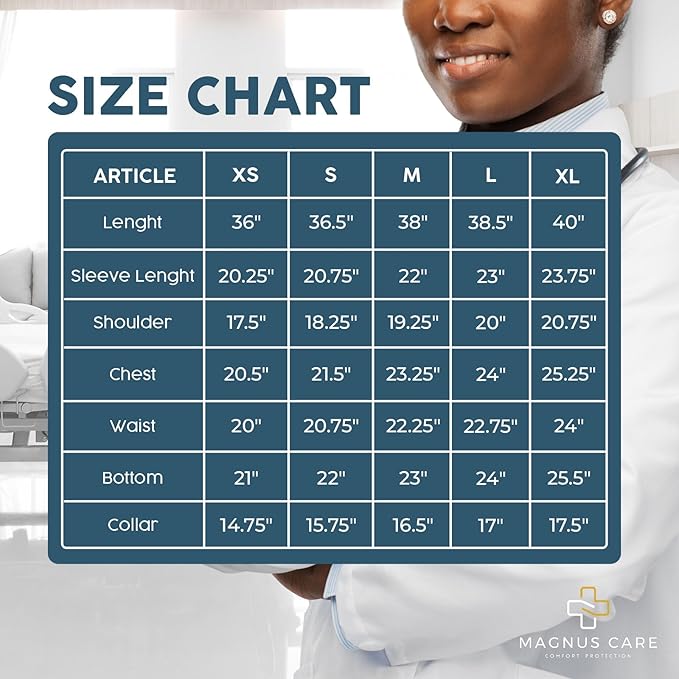 Professional Lab Coat for Women & Men