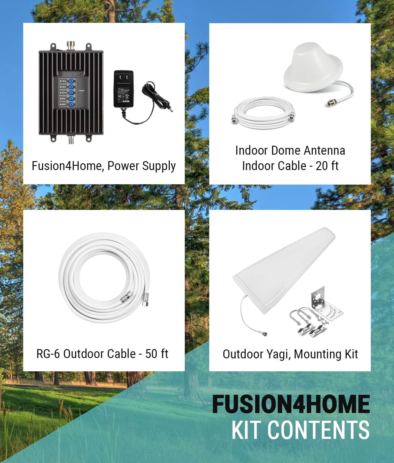SureCall Fusion4Home Cell Phone Signal Booster