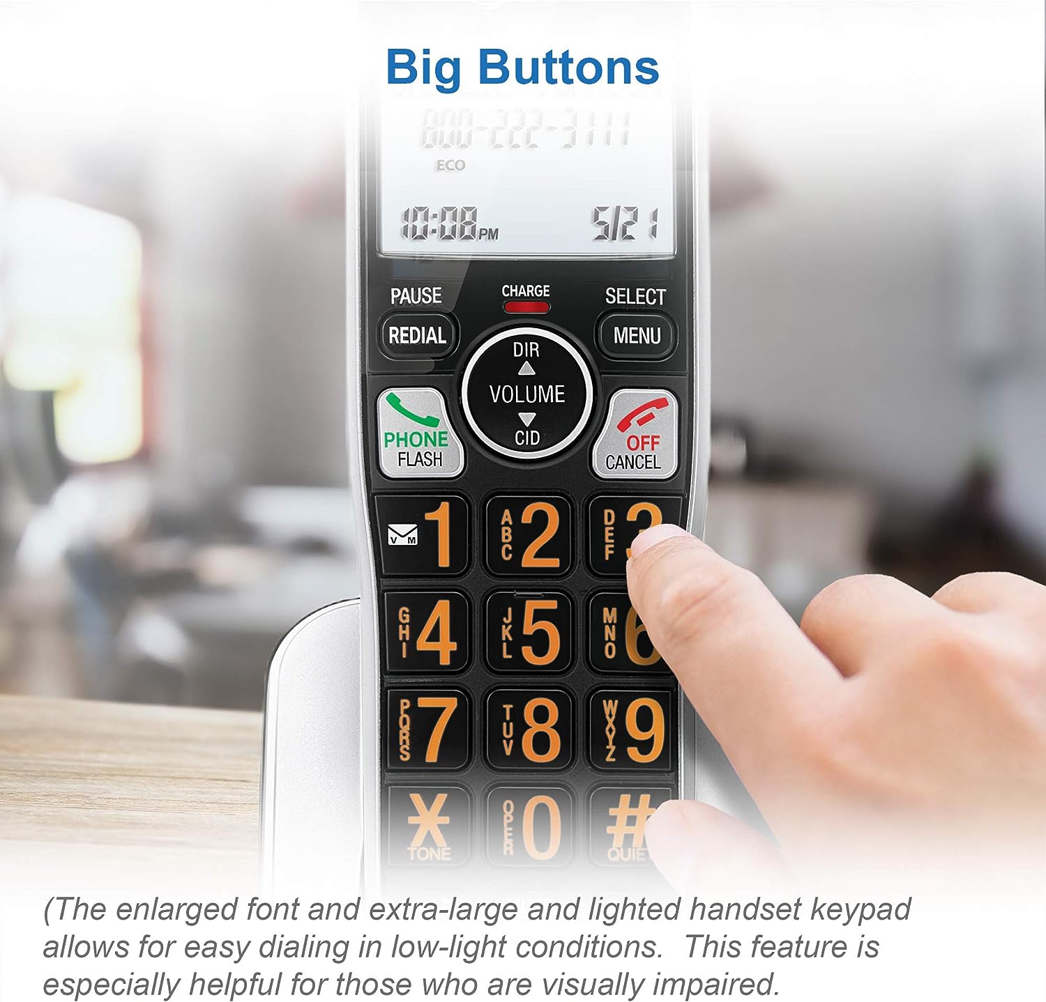 AT&T BL102-3 DECT 6.0 3-Handset Cordless Phone