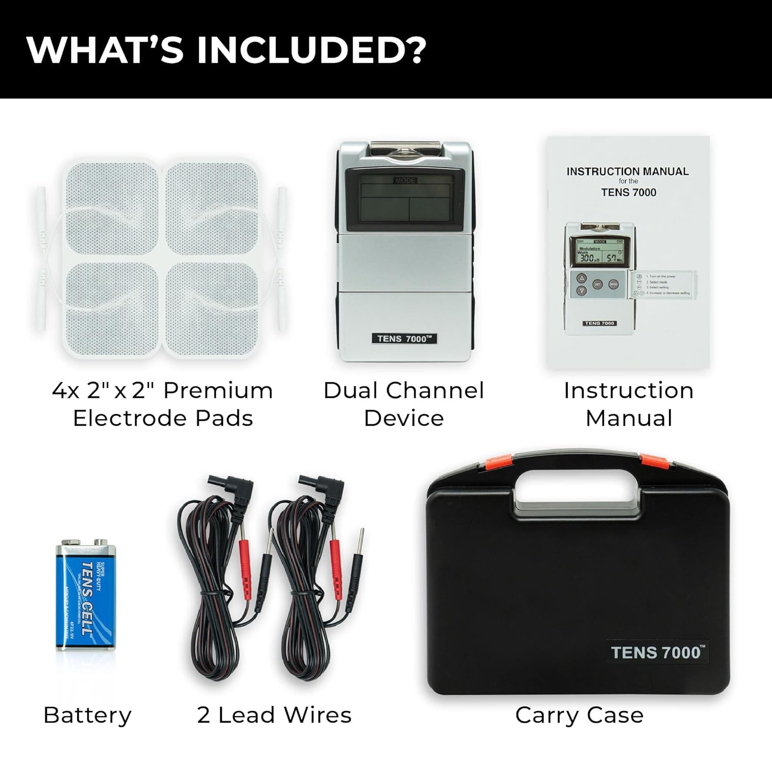 TENS 7000 Digital TENS Unit
