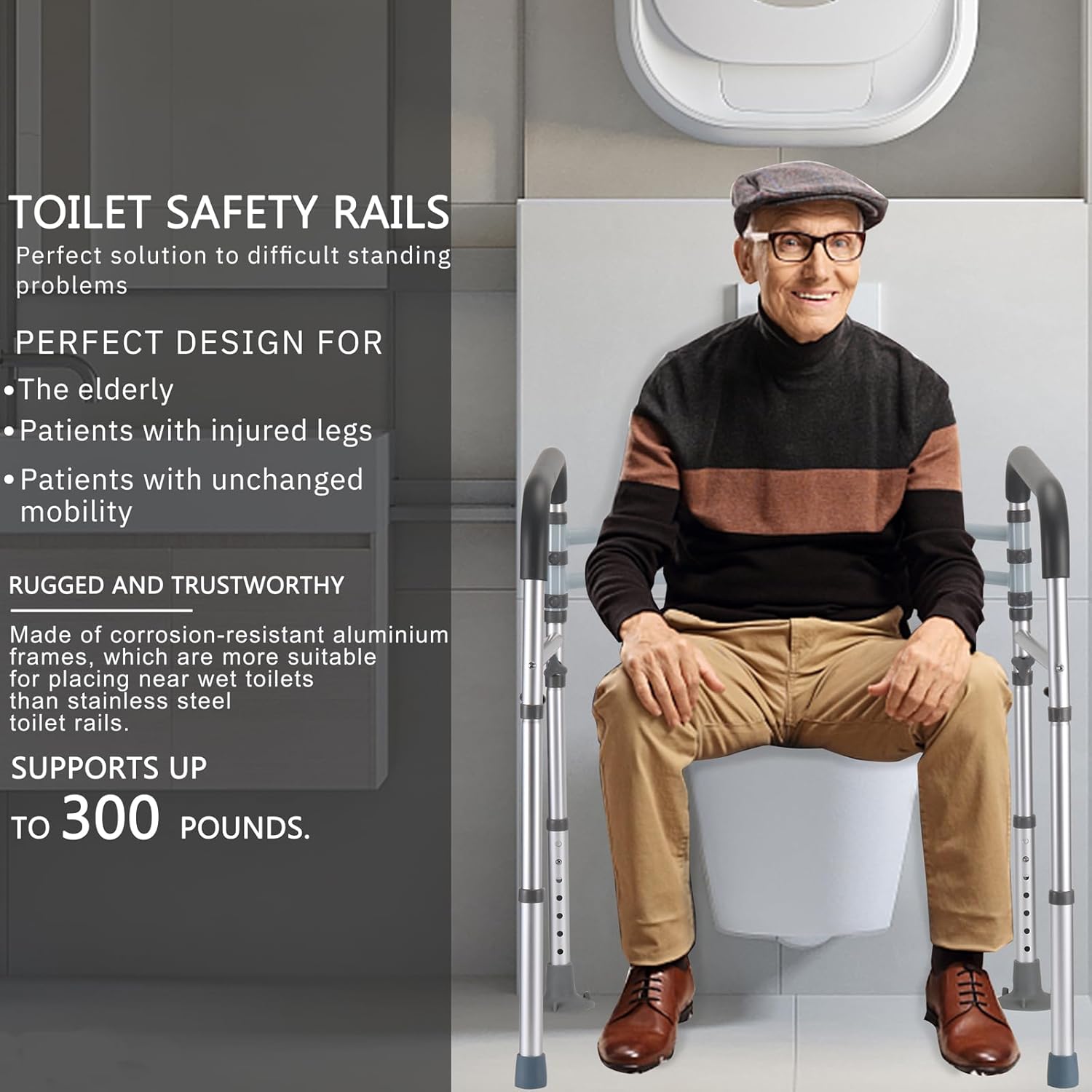 Eligible Toilet Safety Rails