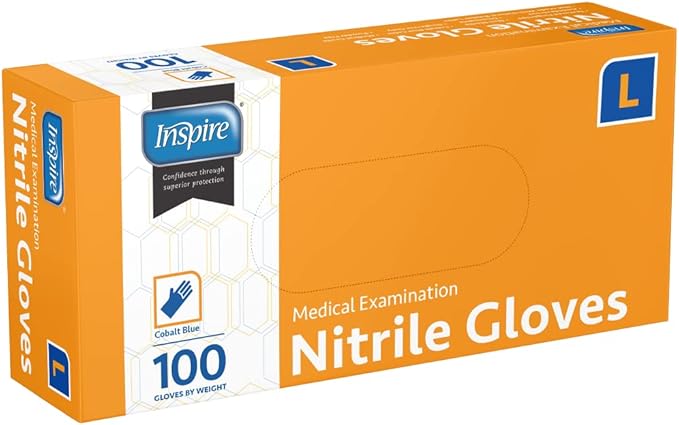 Inspire Nitrile Exam Gloves