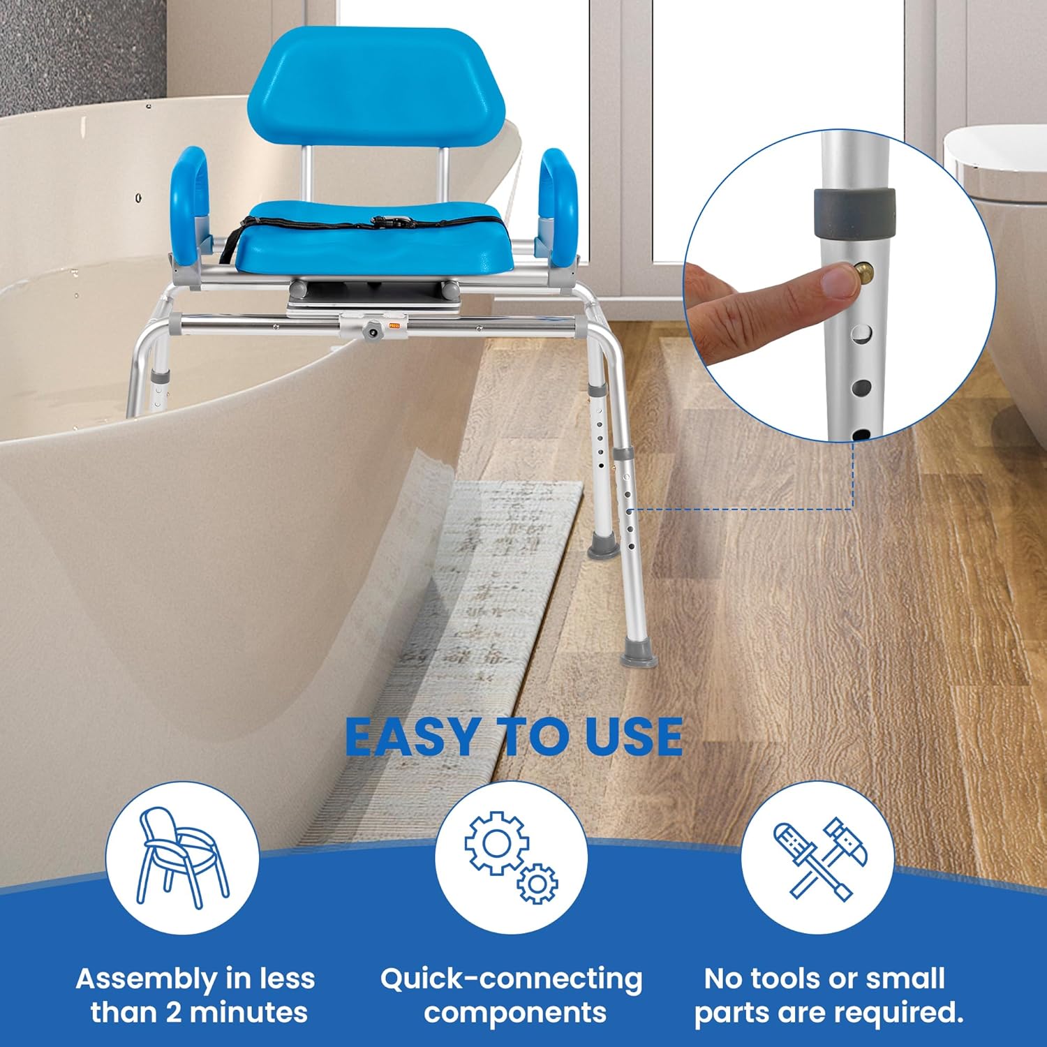 Sliding Shower Chair