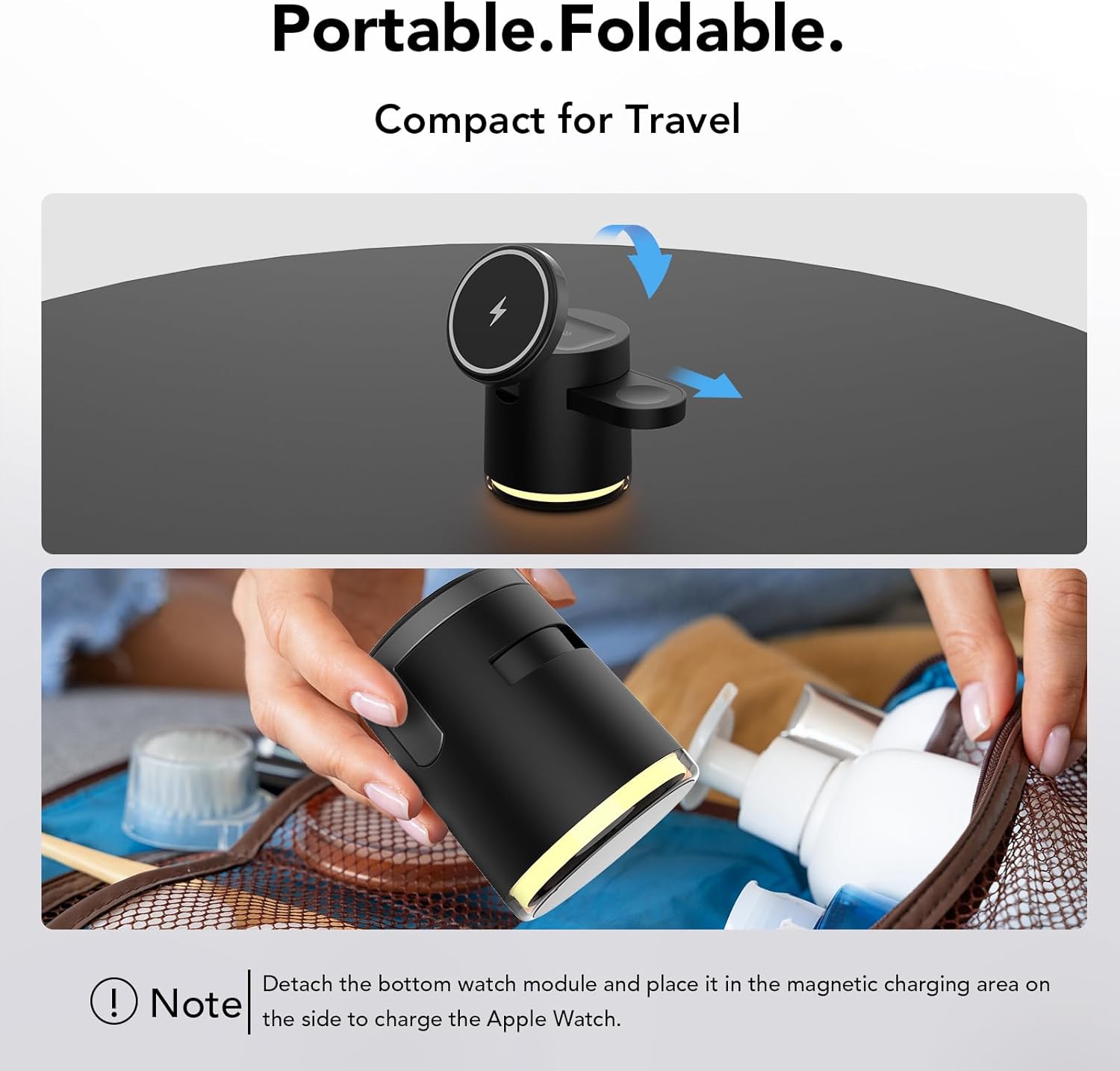 HATALKIN 4 in 1 Wireless Charging Station