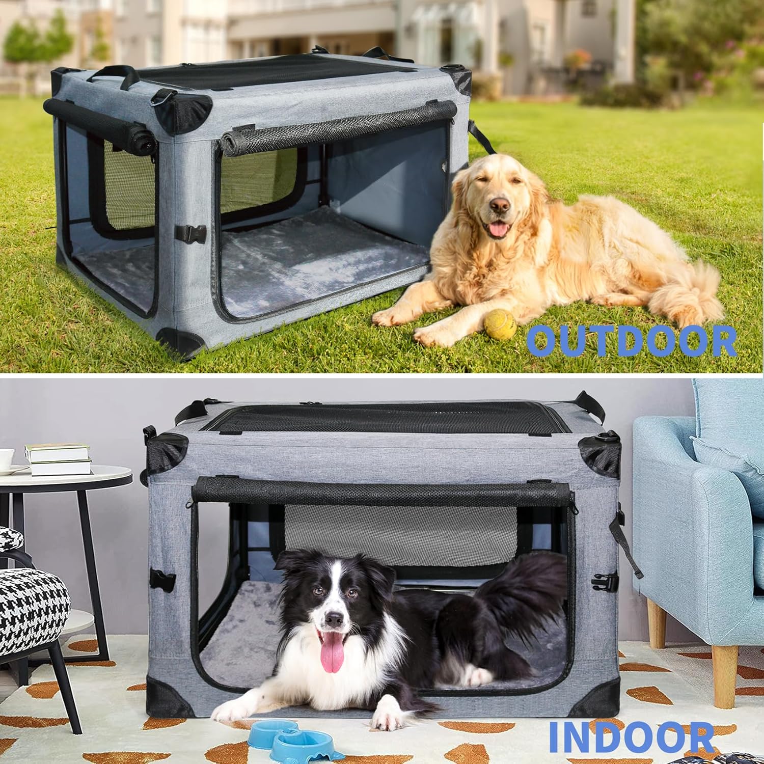 Soft Collapsible Dog Crate