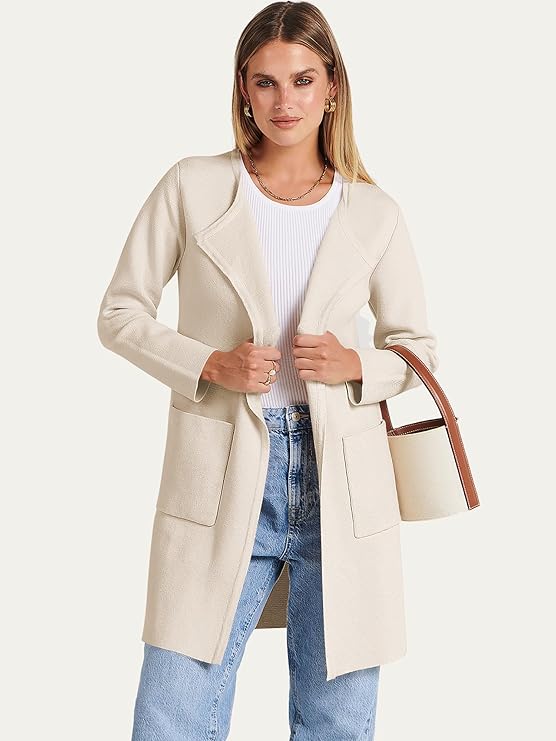 Women's Open Front Knit