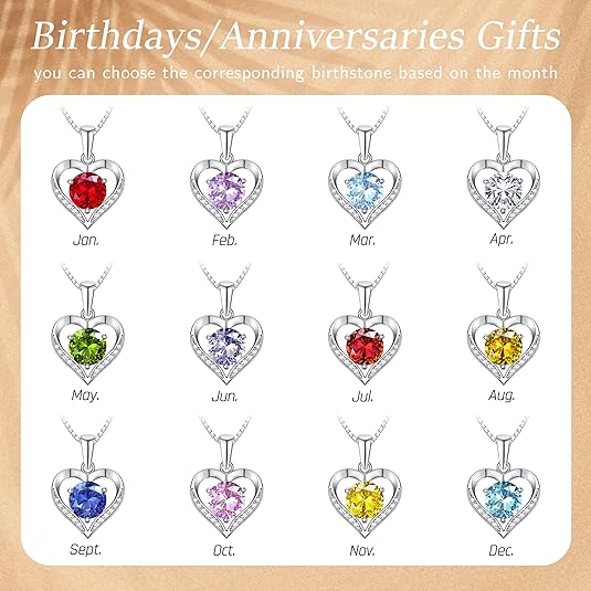 Birth Stone Necklace