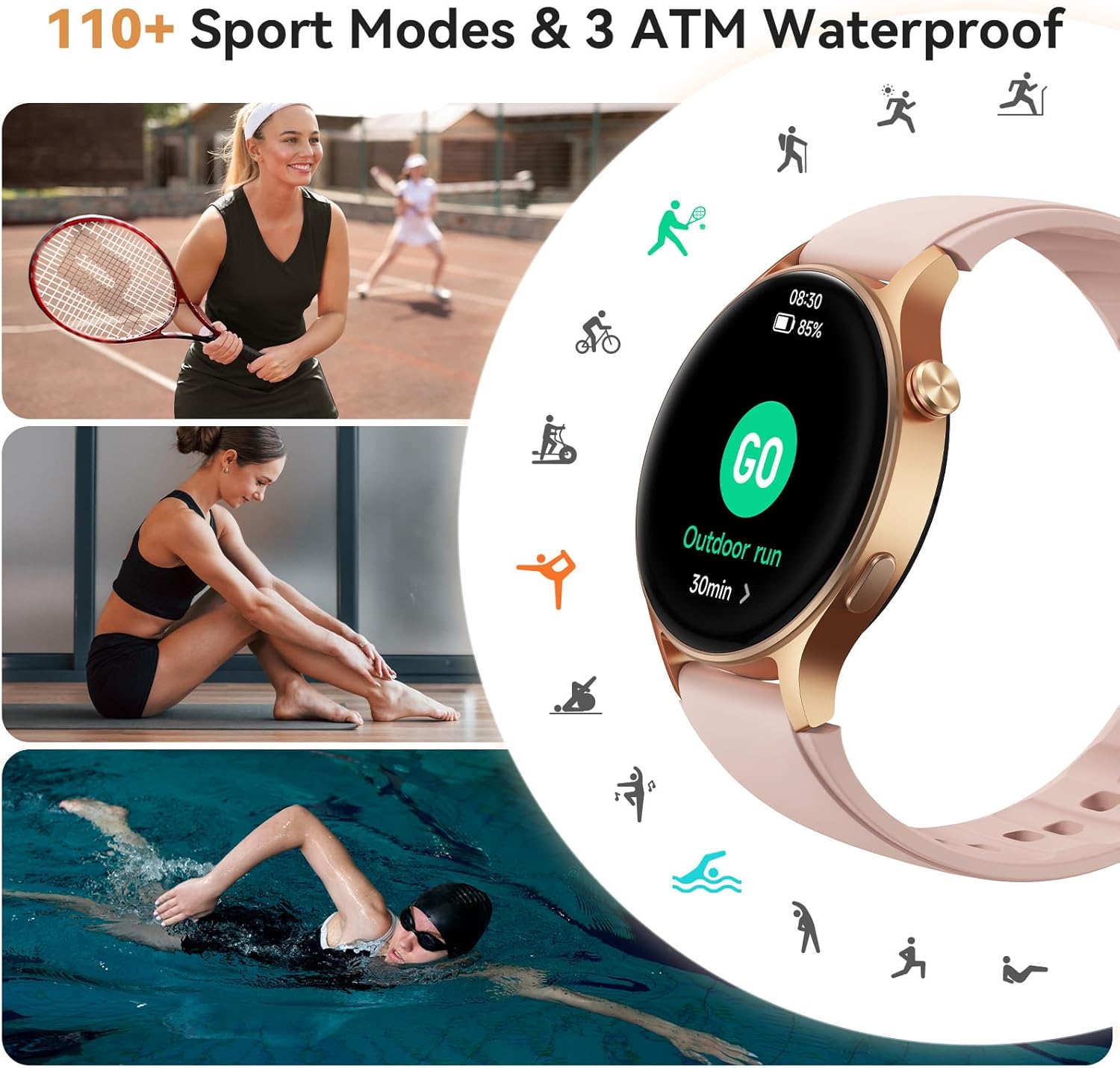 aeac Smart Watch for Women