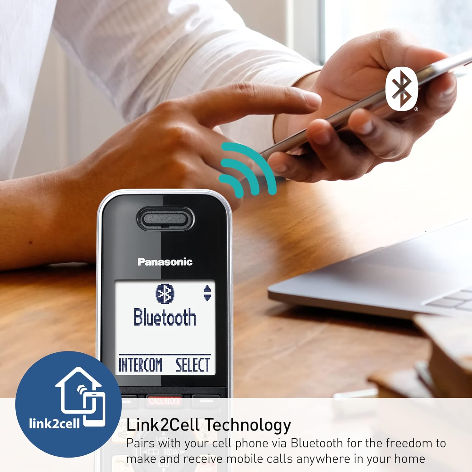 Panasonic Cordless Phone with Advanced Call Block
