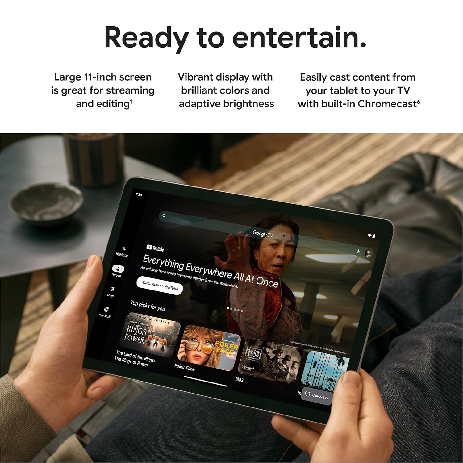  Android Tablet with 11-Inch Screen