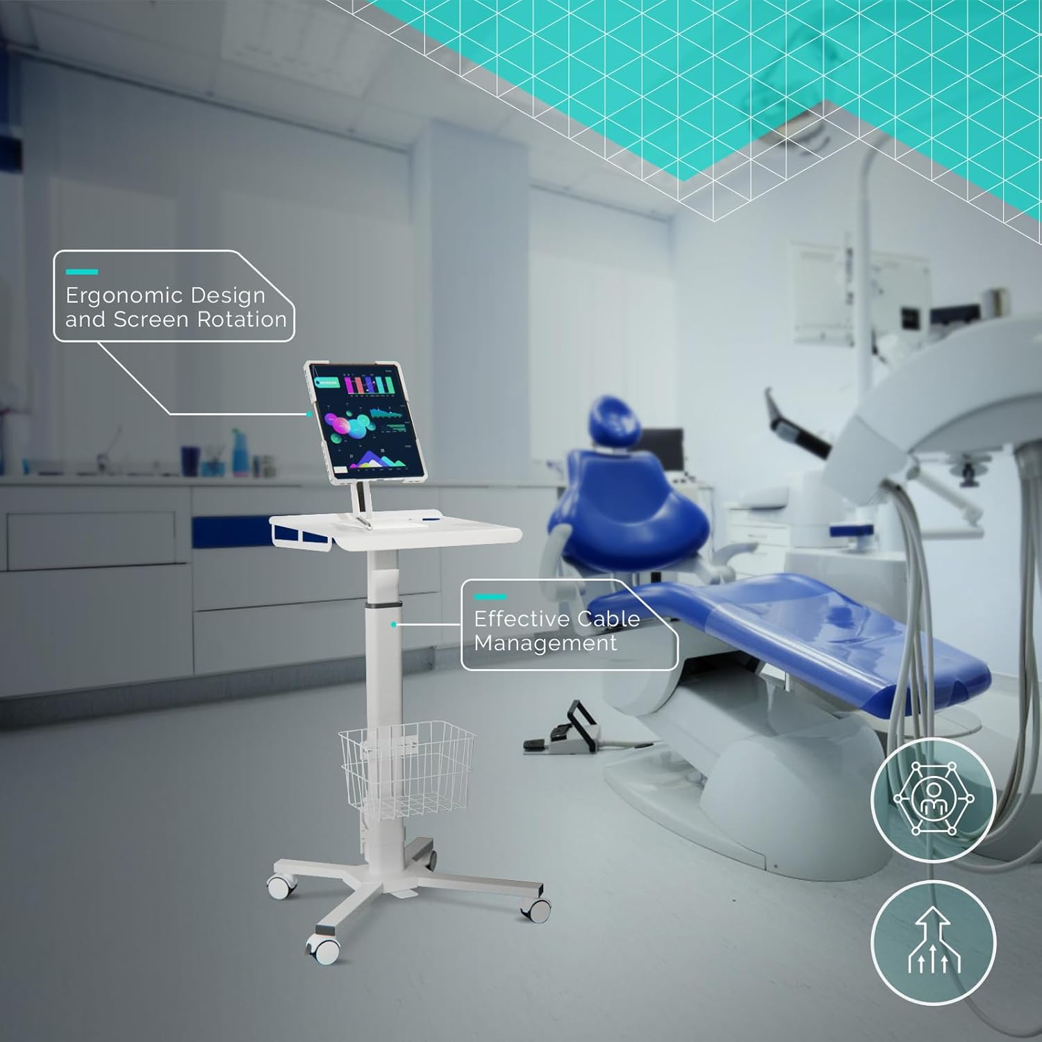 Rolling Medical Kart