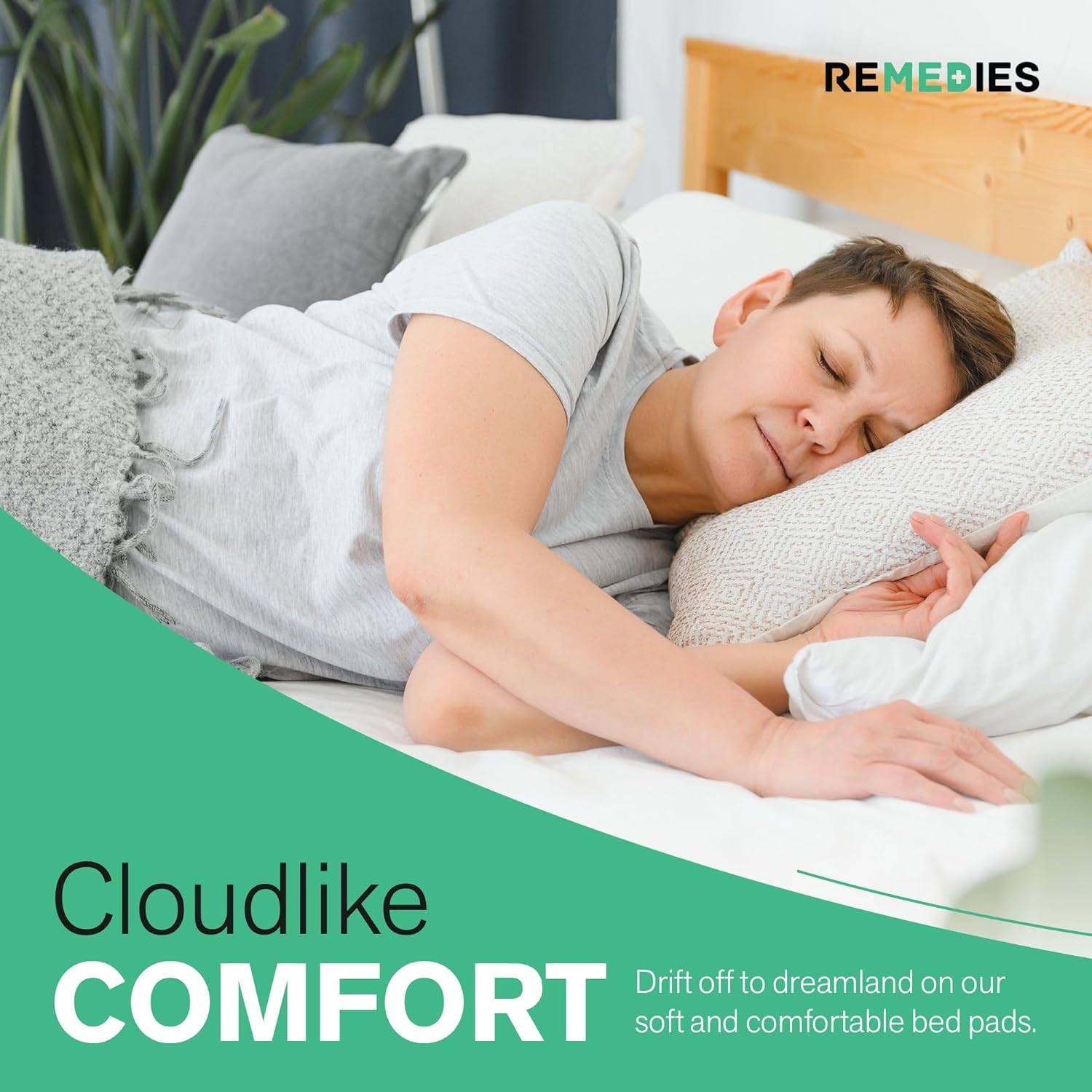Remedies Extra Large Incontinence Bed Pads (36" x 36", 50 Count)