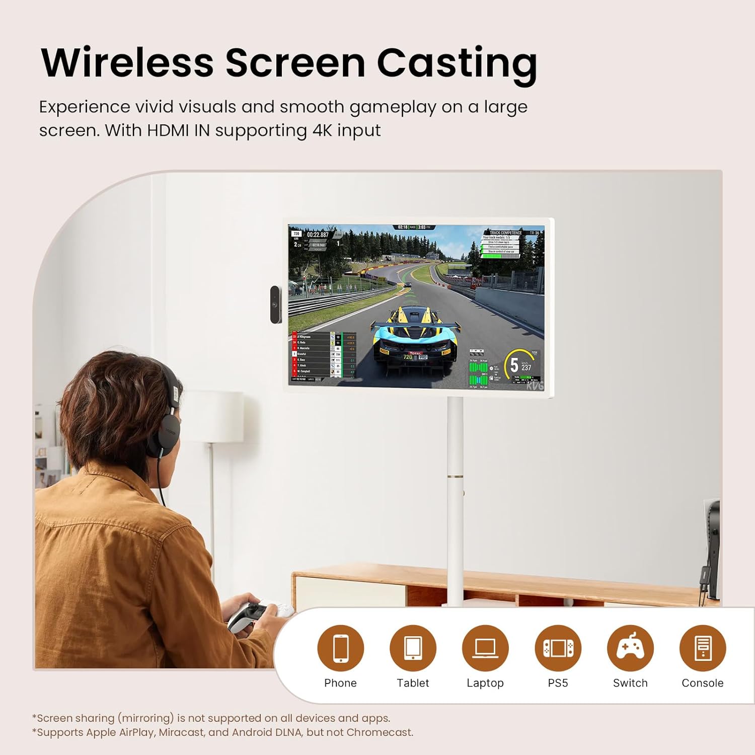 ApoloSign 32 Inch FHD Smart Portable TV 2nd Gen