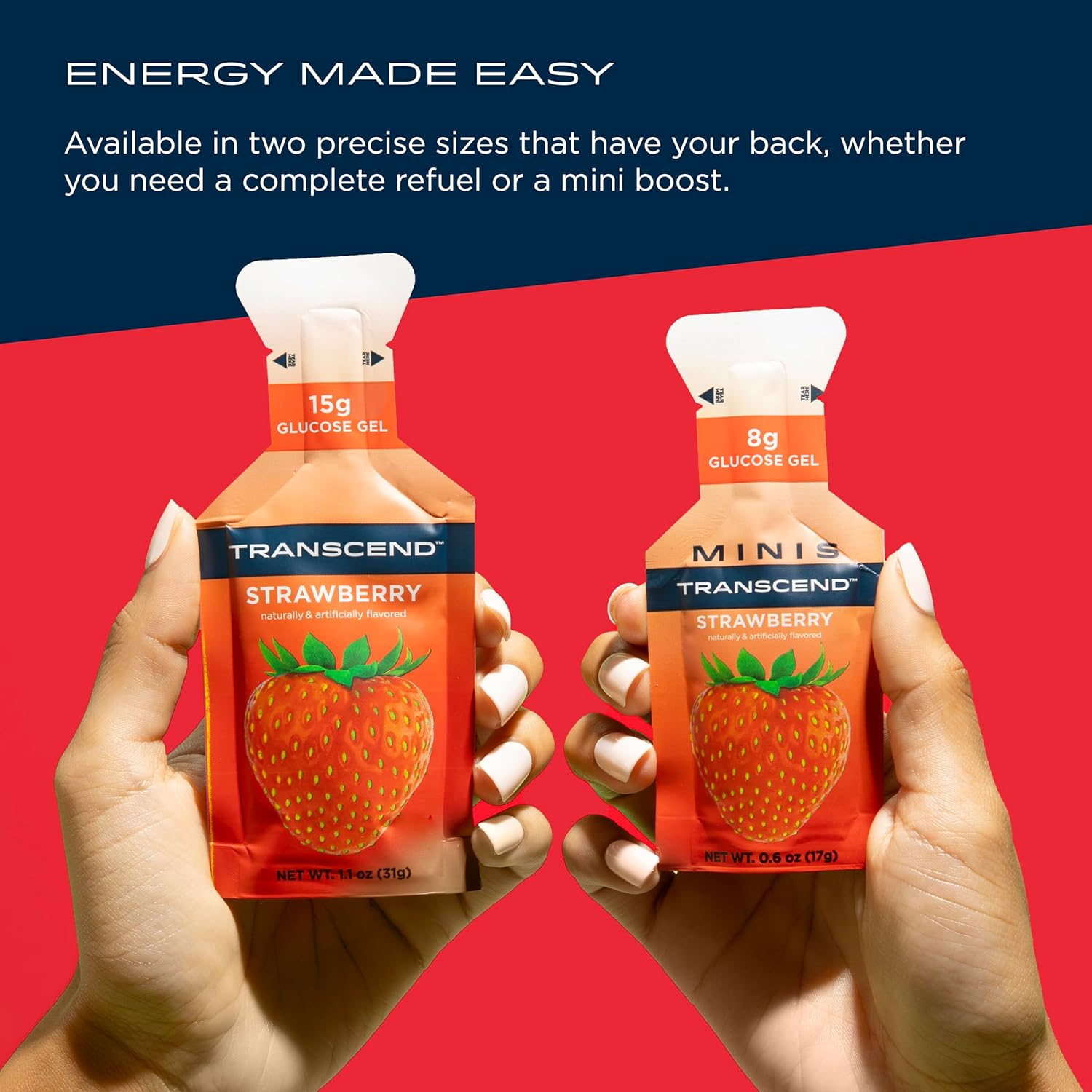 Transcend Foods Strawberry Ge