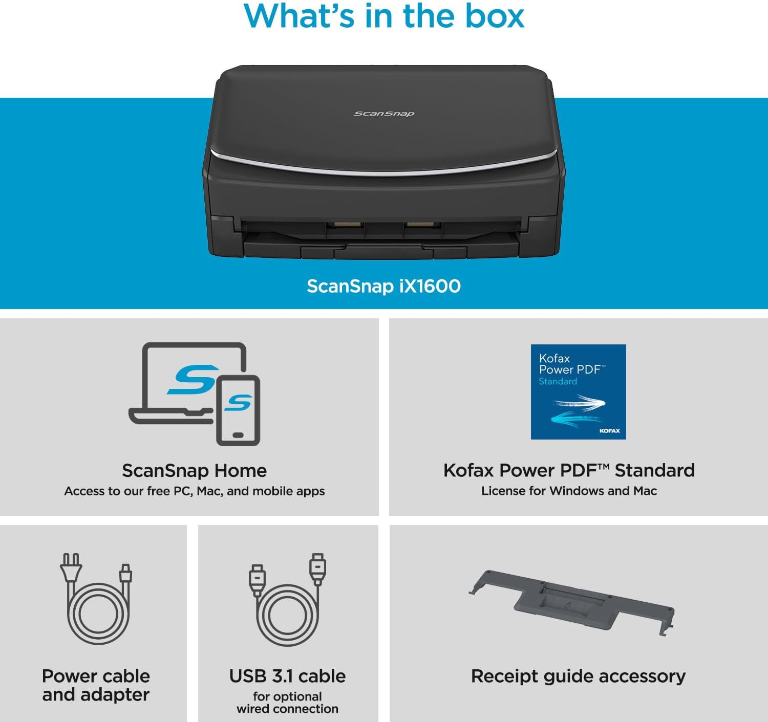 ScanSnaap ix1600 wireless