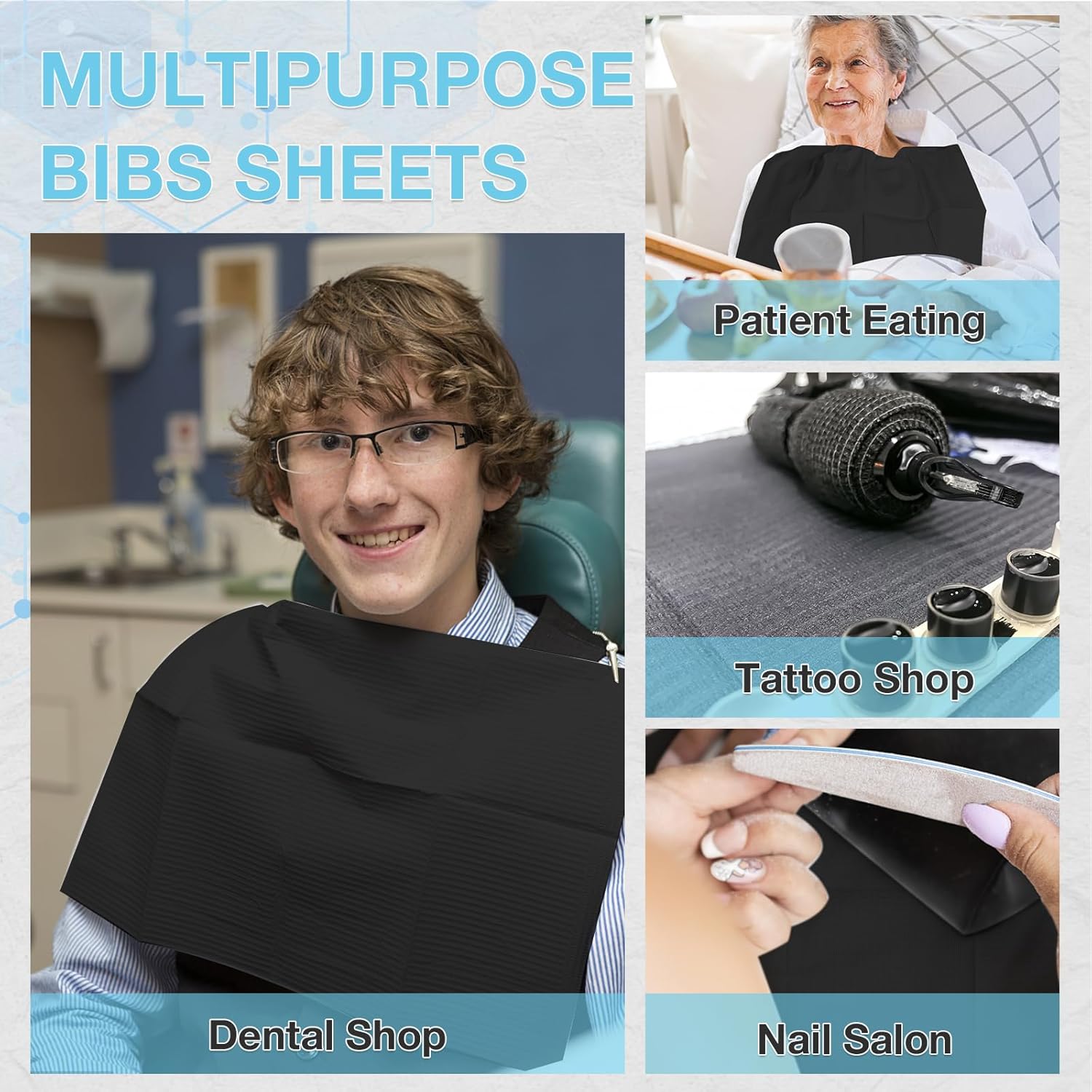 Disposal Dental Bibs