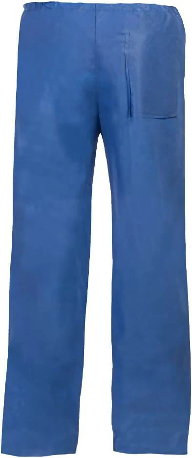  Multilayer Spunbond Blue Disposable Scrub Pants