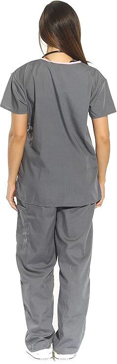 Just Love Women's Scrub Sets Medical Scrubs (Mock Wrap)