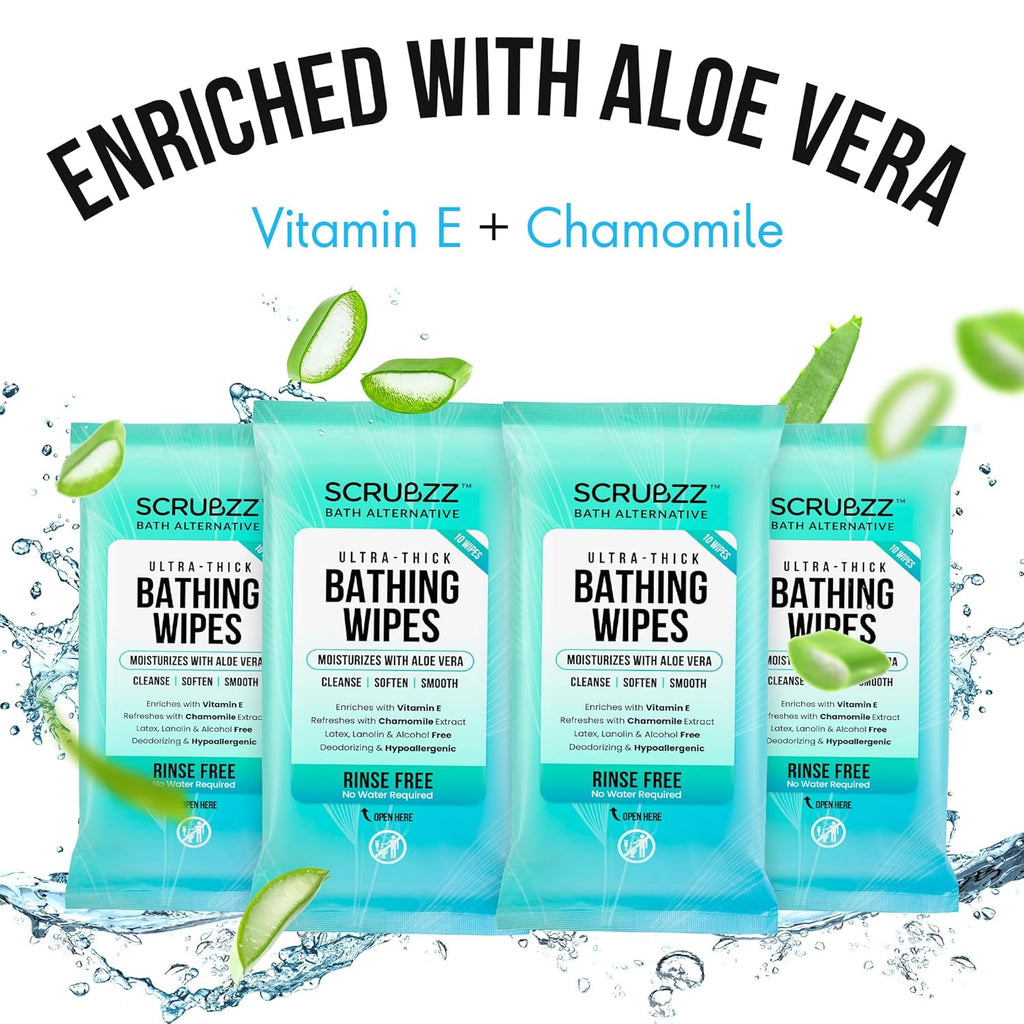 Extra Large Bath Wipes
