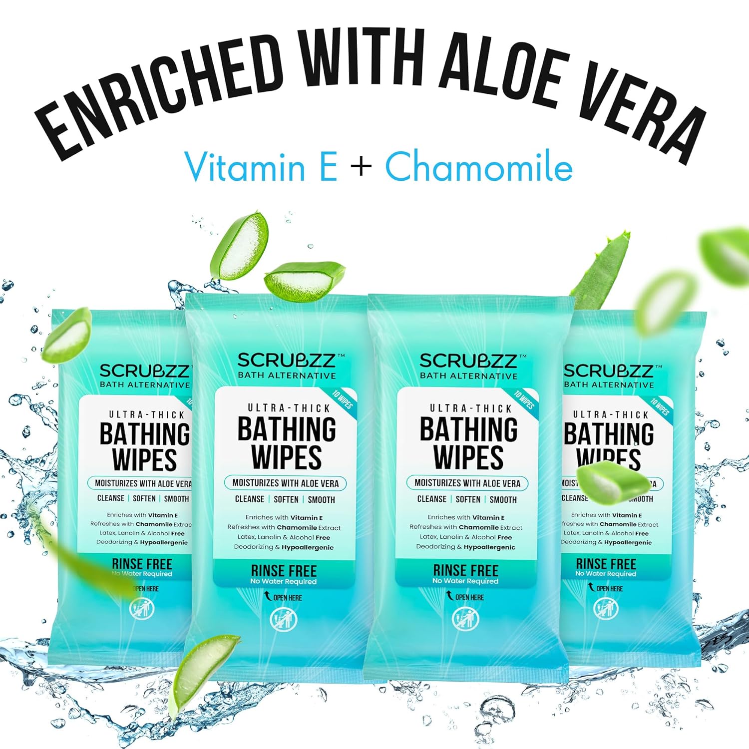 Extra Large Bath Wipes