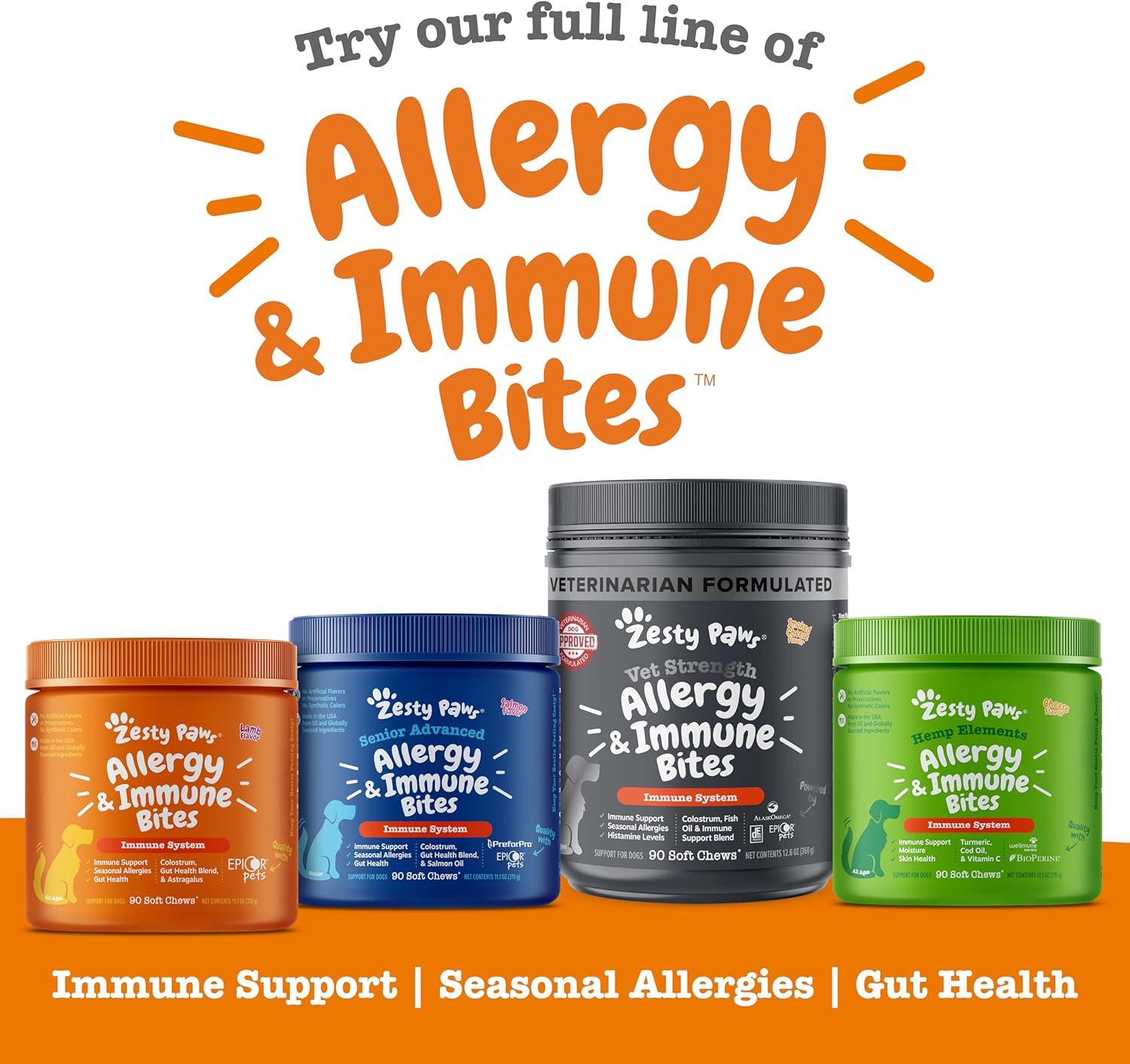 Zesty Paws Dog Allergy Relief