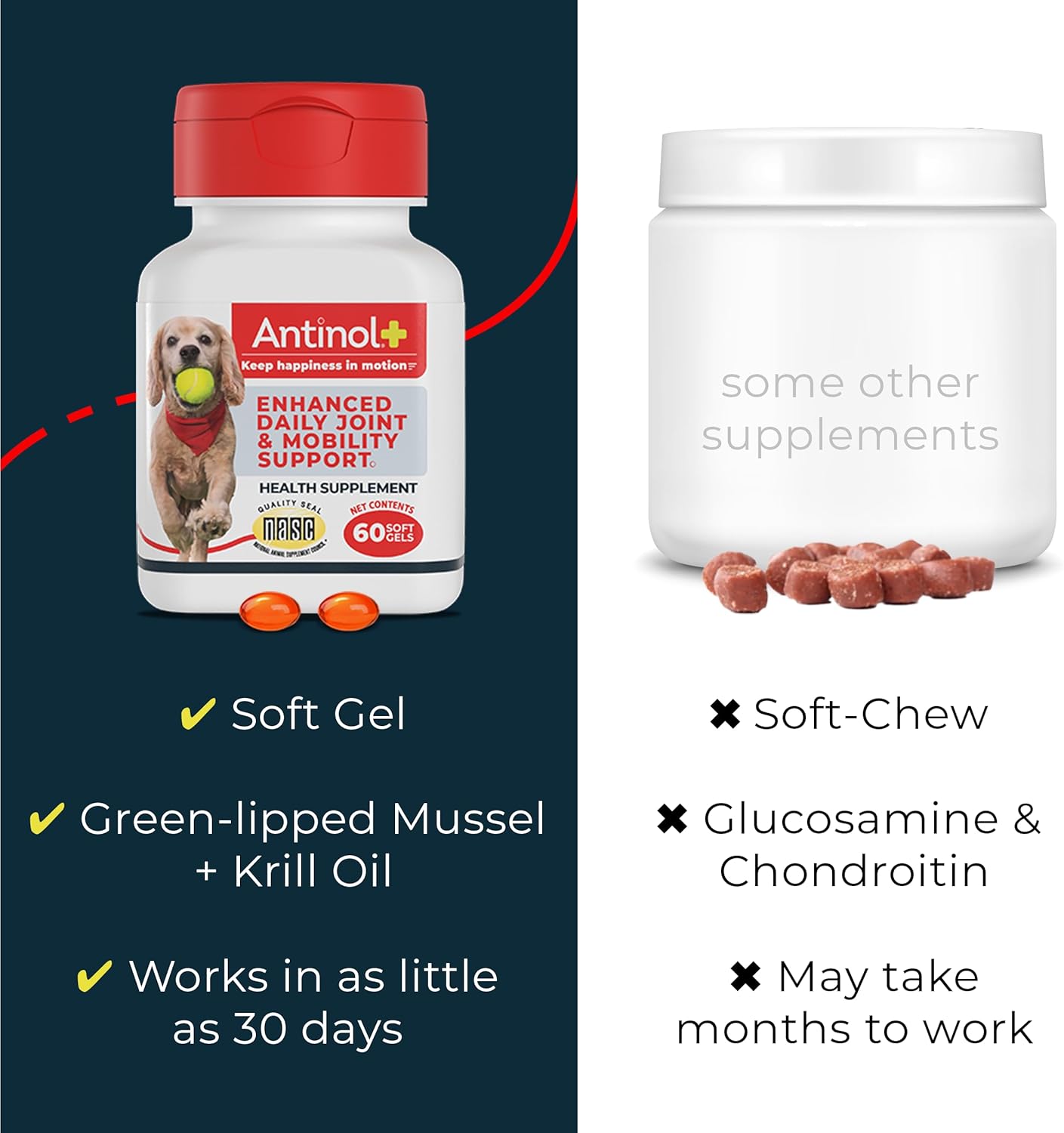 Plus, Mobility, Hip, and Joint Supplement