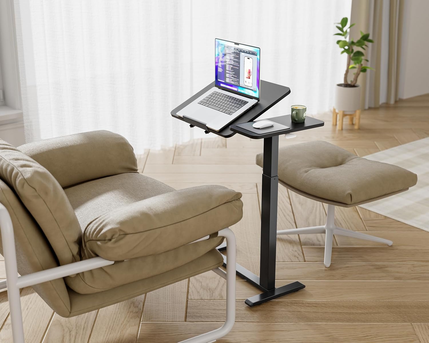 Overbed Bedside Table
