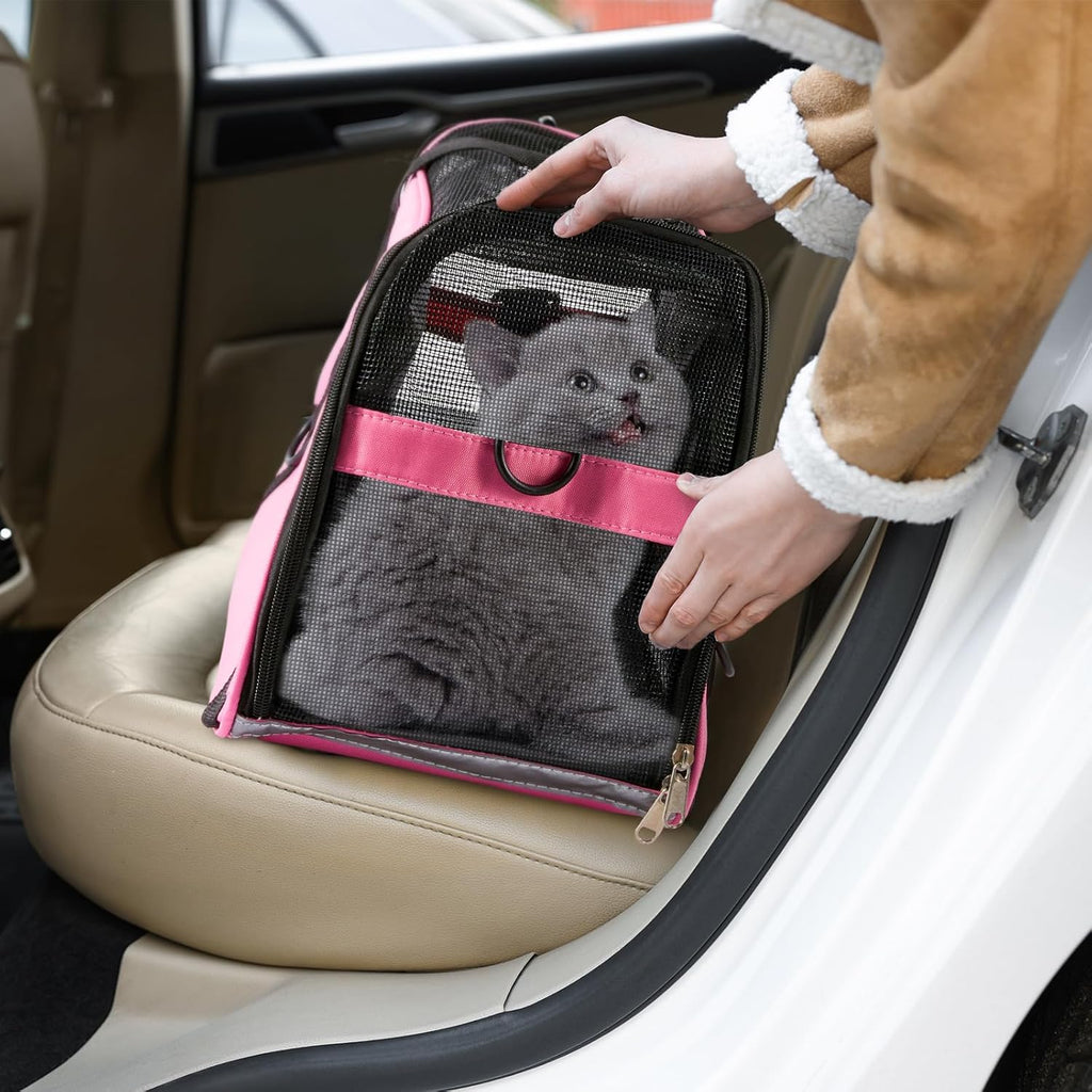 4 Pcs Cat Carrier Soft Pet Carrying Bag for Cat Under 13lbs