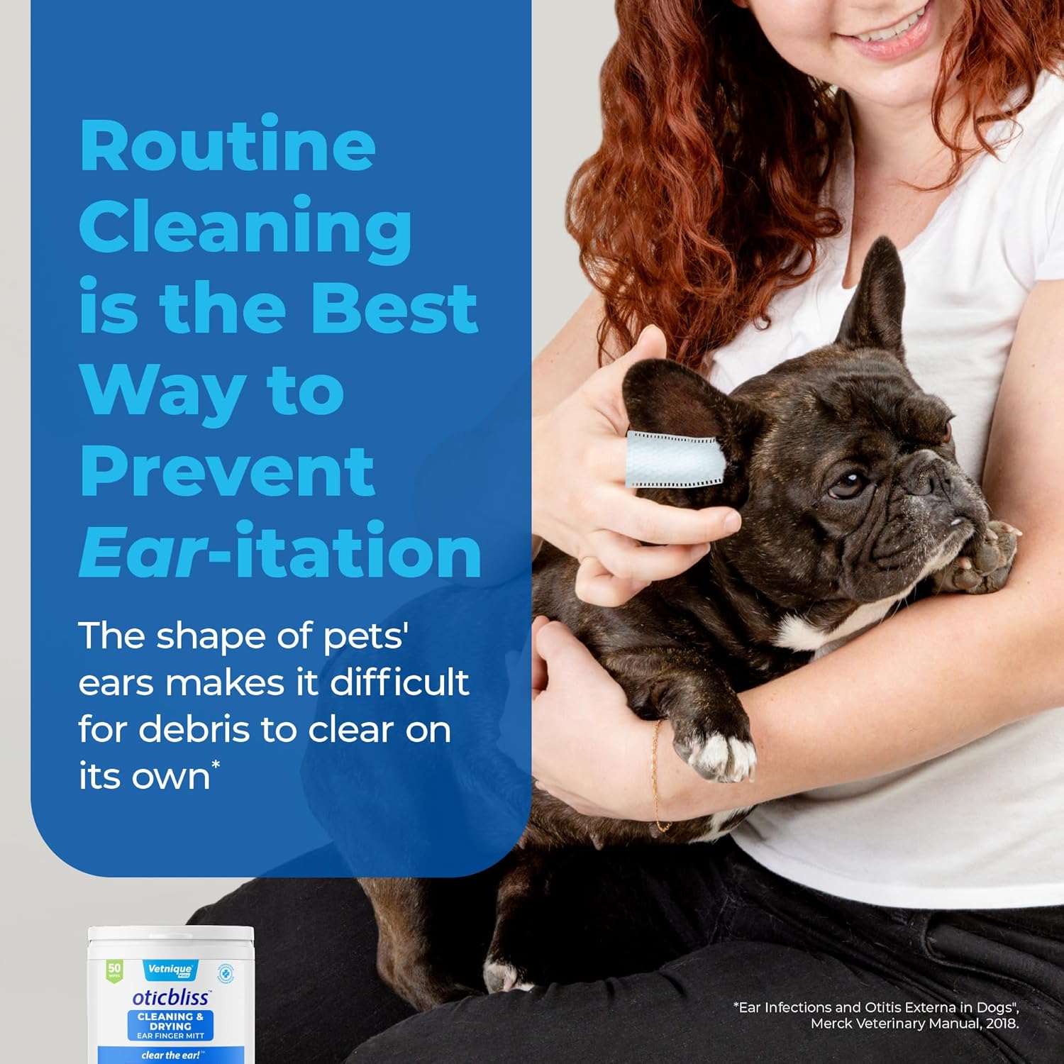 Vetnique Oticbliss Cat & Dog Ear Infection Treatment Drops