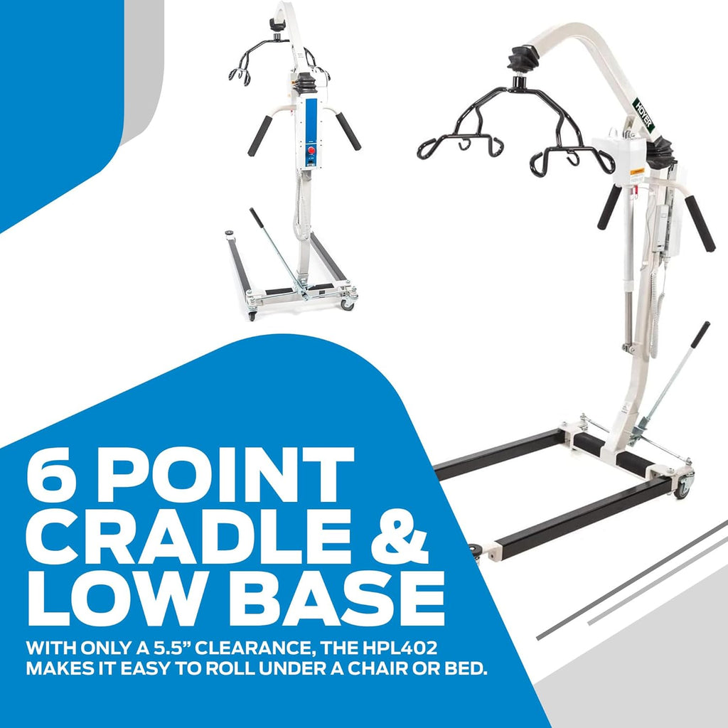 2 Classic Deluxe Electric Power Patient Lift