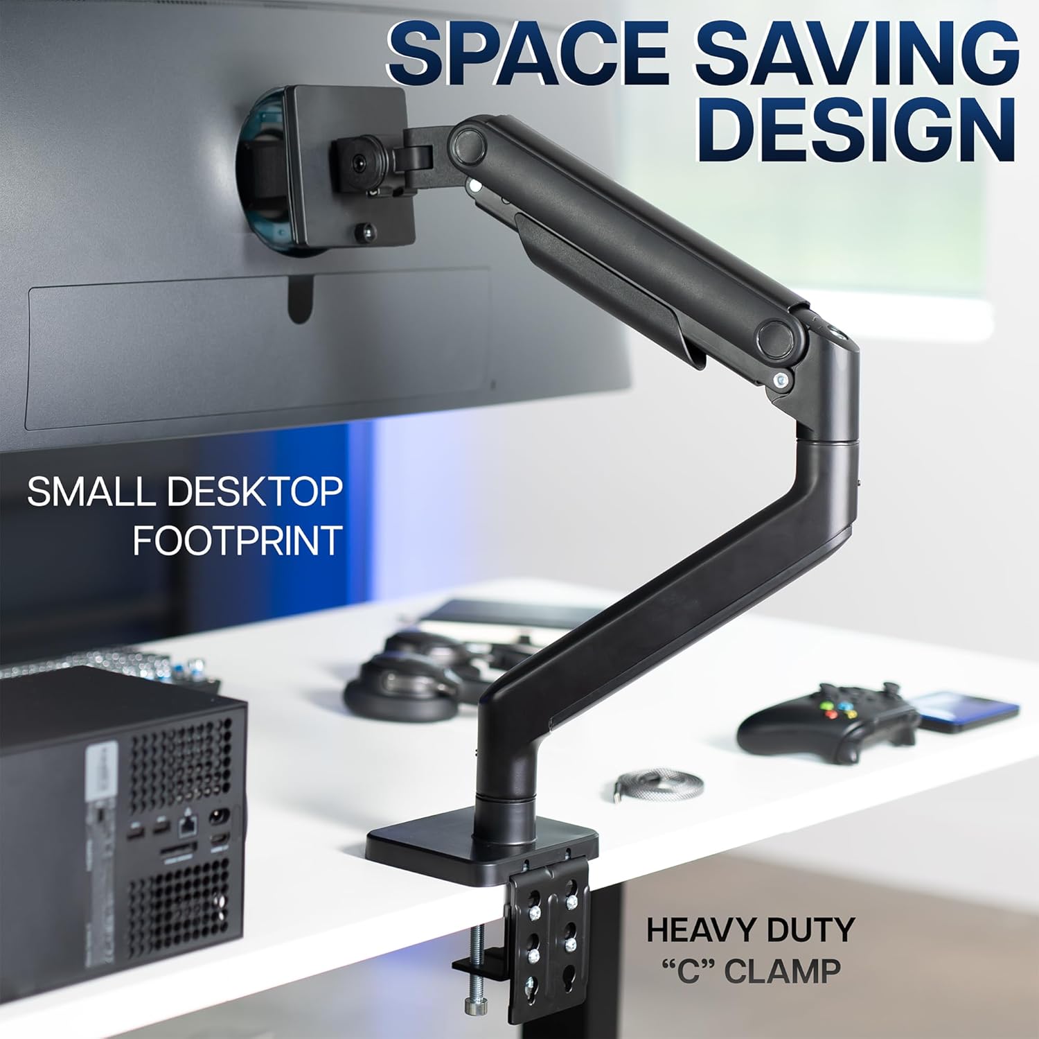 VIVO Heavy Duty Aluminum Ultrawide Monitor Tension Arm