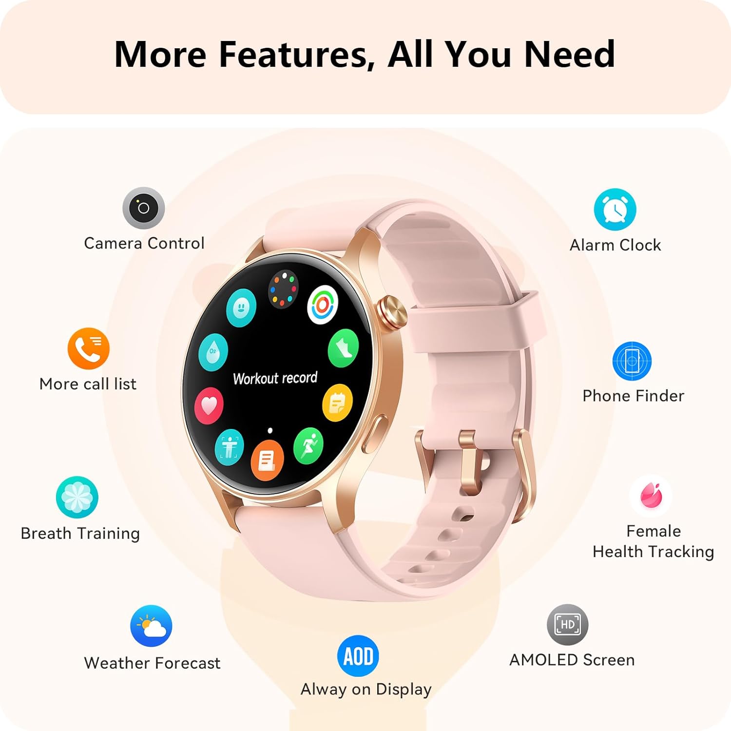 aeac Smart Watch for Women