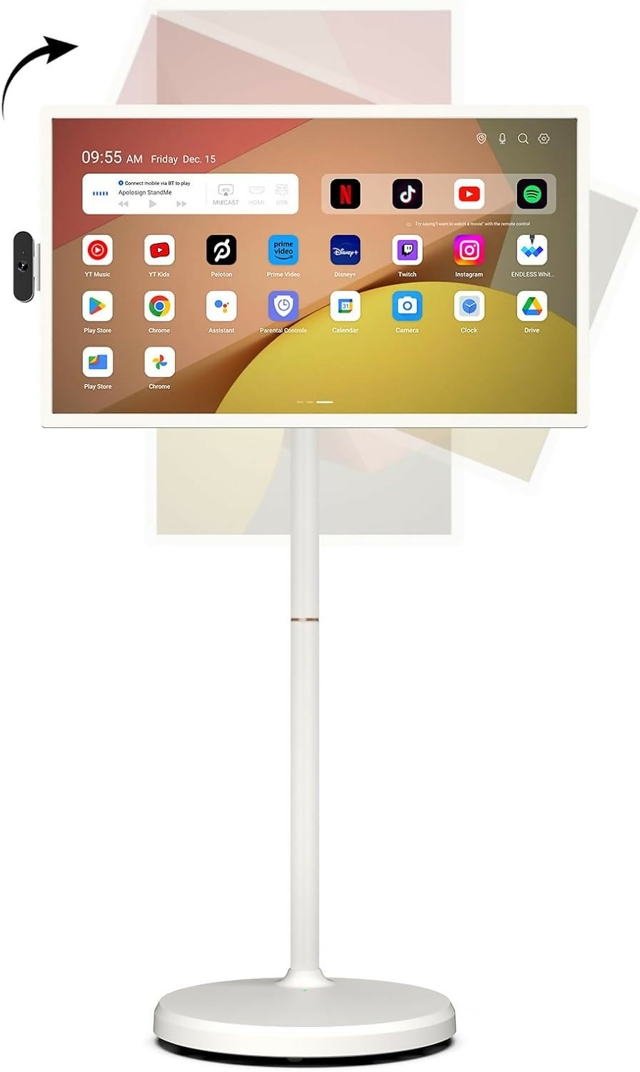 ApoloSign 32 Inch FHD Smart Portable TV 2nd Gen