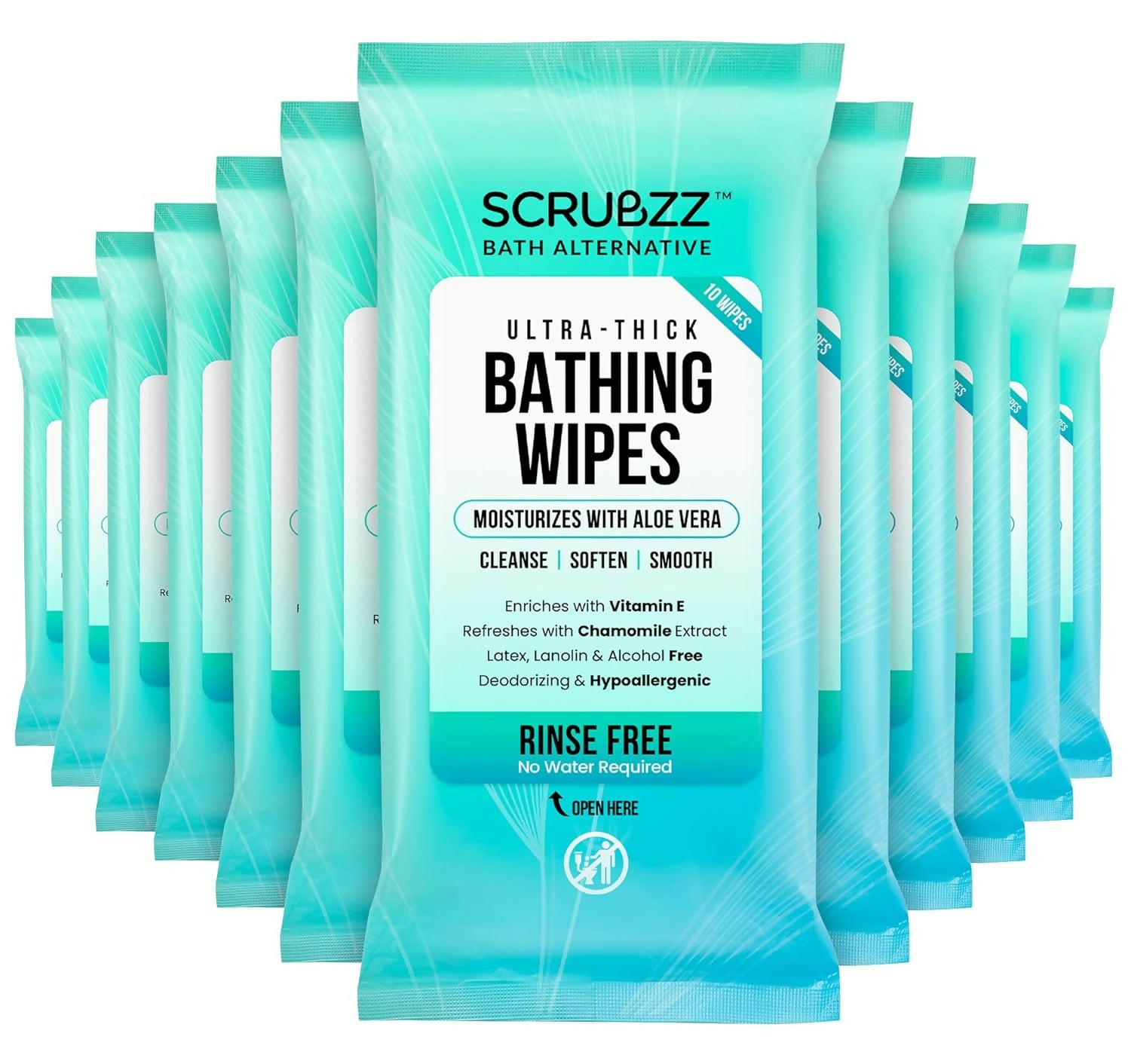 Extra Large Bath Wipes
