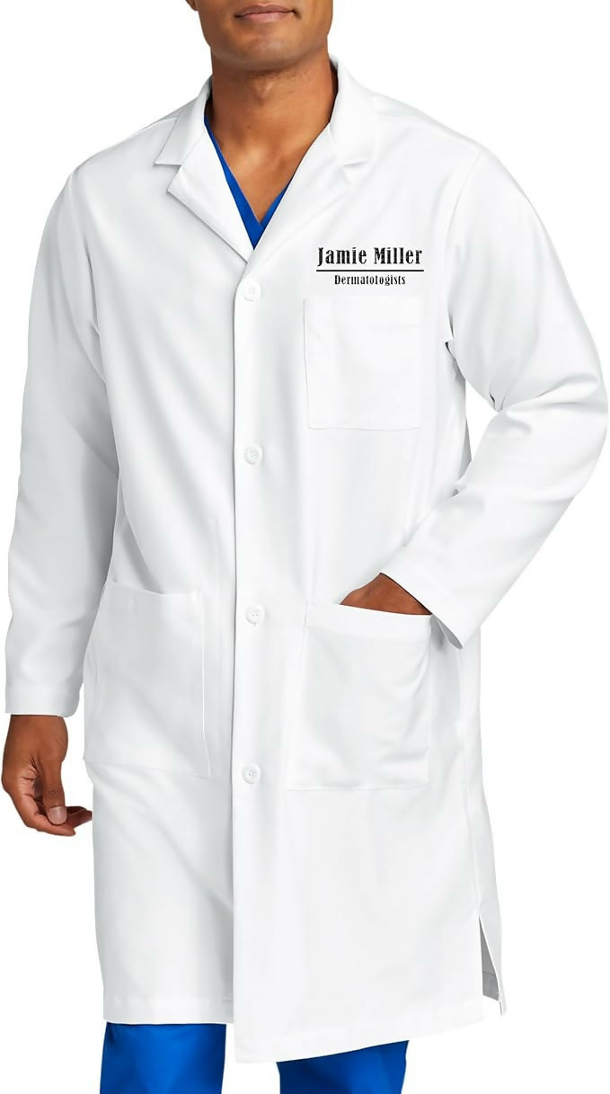 Custom Embroidered Lab Coat